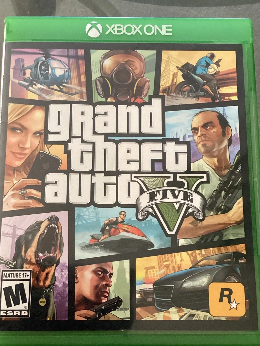 Grand Theft Auto V (GTA V) - Green Case